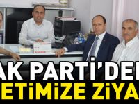 AK PARTİ’DEN GAZETEMİZE ZİYARET