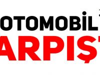 İKİ OTOMOBİL ÇARPIŞTI 2 YARALI
