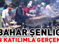 BAHAR ŞENLİĞİ YOĞUN KATILIMLA GERÇEKLEŞTİ