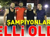 ŞAMPİYONLAR BELLİ OLDU