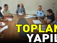 TOPLANTI YAPILDI