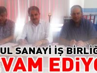 OKUL SANAYİ İŞBİRLİĞİ DEVAM EDİYOR