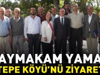 KAYMAKAM YAMAN KIZILTEPE KÖYÜ’NÜ ZİYARET ETTİ
