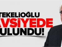 TEKELİOĞLU, TAVSİYELERDE BULUNDU