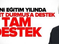 YENİ EĞİTİM YILINDA FAZİLET DURMUŞ’A DESTEK… TAM DESTEK…