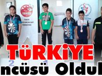 TÜRKİYE 3'ÜNCÜSÜ OLDULAR