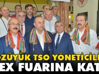BOZÜYÜK TSO YÖNETİCİLERİ YÖREX FUARINA KATILDI