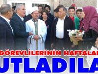 DİN GÖREVLİLERİNİN HAFTALARINI KUTLADILAR