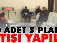 60 ADET S PLAKA SATIŞI YAPILDI