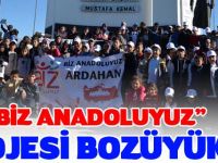 “BİZ ANADOLUYUZ” PROJESİ BOZÜYÜK’TE