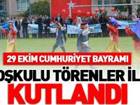 29 EKİM CUMHURİYET BAYRAMI COŞKULU TÖRENLER İLE KUTLANDI
