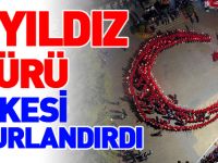 AY YILDIZ FİGÜRÜ HERKESİ GURURLANDIRDI