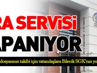 İCRA SERVİSİ KAPANIYOR