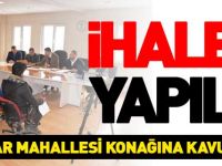 AKPINAR MAHALLE KONAĞI’NIN YAPIM İHALESİ GERÇEKLEŞTİRİLDİ
