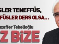 DERSLER TENEFFÜS, TENEFFÜSLER DERS OLSA…