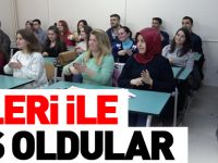 ELLERİ İLE SES OLDULAR
