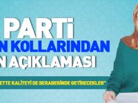 “KADINLAR SİYASETTE KALİTEYİ DE BERABERİNDE GETİRECEKLER”