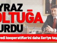 POYRAZ, KOLTUĞA OTURDU