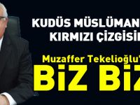 KUDÜS MÜSLÜMANLARIN KIRMIZI ÇİZGİSİDİR