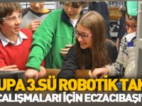 AVRUPA 3.SÜ ROBOTİK TAKIMI PROJE ÇALIŞMALARI İÇİN ECZACIBAŞI’NDAYDI