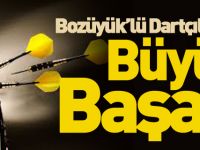 BOZÜYÜKLÜ DART SPORCULARINDAN TÜRKİYE DERECELERİ GELDİ
