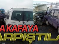 KAFA KAFAYA ÇARPIŞTILAR