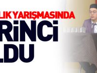 HAFIZLIK YARIŞMASINDA BİRİNCİ OLDU