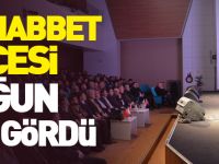 MUHABBET GECESİ YOĞUN  İLGİ GÖRDÜ