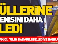 BAŞKAN BAKICI,  YILIN BAŞARILI BELEDİYE BAŞKANI SEÇİLDİ