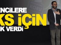 ÖĞRENCİLERE YKS İÇİN TAKTİK VERDİ