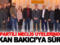 AK PARTİLİ MECLİS ÜYELERİNDEN BAŞKAN BAKICI’YA SÜRPRİZ