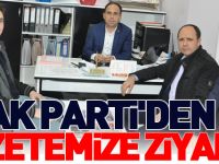 AK PARTİ'DEN GAZETEMİZE ZİYARET