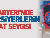 PAZARYERİ'NDE  KURSİYERLERİN  SANAT  SEVGİSİ