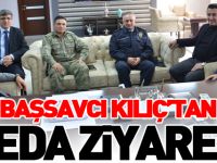 BAŞSAVCI KILIÇ'TAN VEDA ZİYARETİ