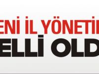 YENİ İL YÖNETİMİ BELLİ OLDU