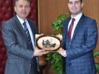 GAZETEMİZDEN VALİ ELBAN'A ZİYARET