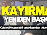 KAYIRMAZ YENİDEN BAŞKAN