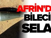 AFRİN'DEN BİLECİK'E SELAM