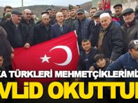 AHISKA TÜRKLERİ MEHMETÇİKLERİMİZ İÇİN MEVLİT OKUTTULAR