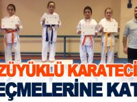 BOZÜYÜKLÜ KARATECİLER İL SEÇMELERİNE KATILDI