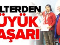 HALTERDEN BÜYÜK BAŞARI