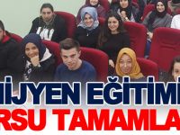 HİJYEN EĞİTİMİ KURSU TAMAMLANDI