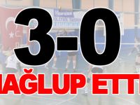 3-0 MAĞLUP ETTİ