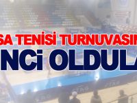 MASA TENİSİ TURNUVASINDA İKİNCİ OLDULAR