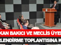 BAŞKAN BAKICI VE MECLİS ÜYELERİ DEĞERLENDİRME TOPLANTISINA KATILDI