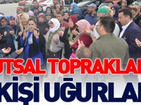 KUTSAL TOPRAKLARA 20 KİŞİ UĞURLANDI