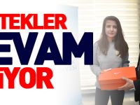 DESTEKLER DEVAM EDİYOR