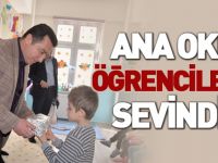 ANA OKULU ÖĞRENCİLERİNİ SEVİNDİRDİ