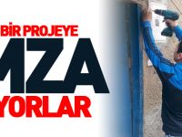 ÖRNEK BİR PROJEYE İMZA ATIYORLAR