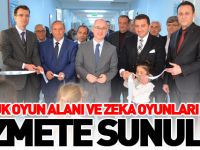 ÇOCUK OYUN ALANI VE ZEKA OYUNLARI SINIFI HİZMETE SUNULDU